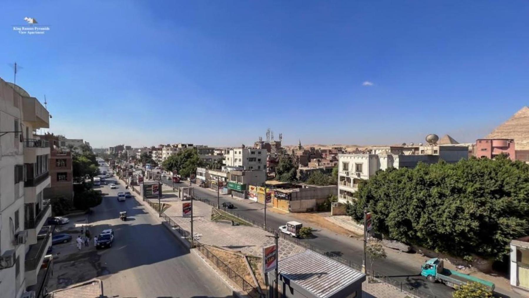 Ramses Pyramids View Apartment Kairo Bagian luar foto